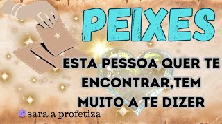 PEIXES 🐟 ESTA PESSOA QUER TE ENCONTRAR TEM MUITO A TE DIZER E PEDIR QUE ....@aprofetizali