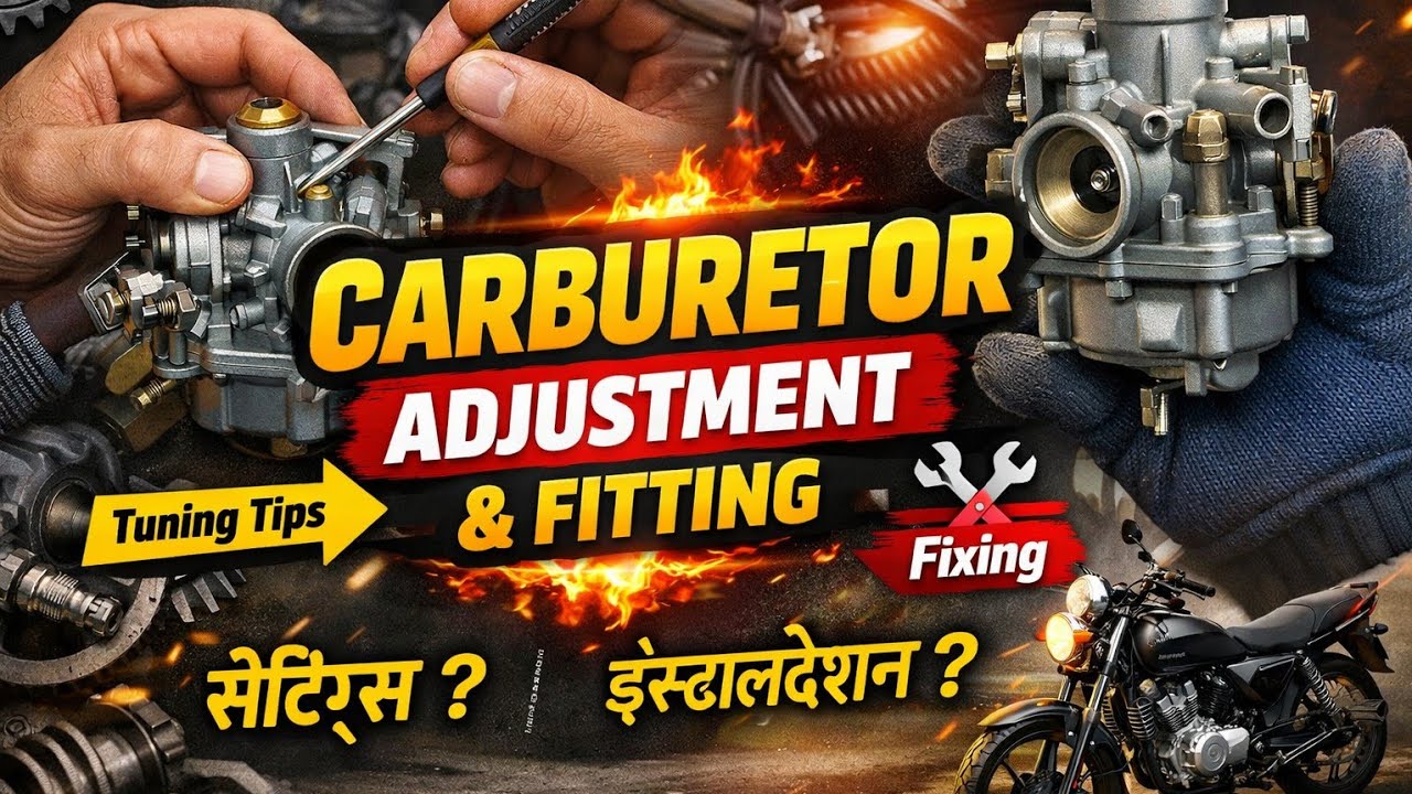 Carburetor Adjustment & Fitting | Step by Step Motorcycle Tuning Guide