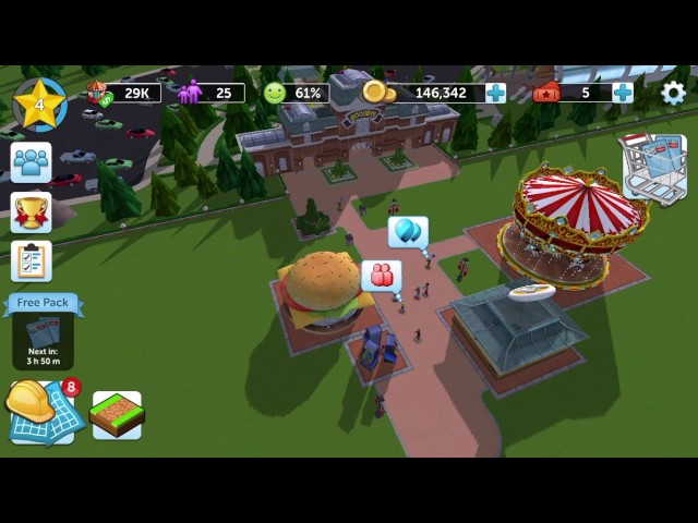 RollerCoaster Tycoon Touch: sad brother to a great game