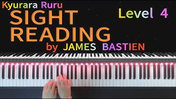 【 SIGHT READING 】Level 4　#15　by JAMES BASTIEN　/　バスティンピアノライブラリー 初見の練習 レベル4　#15