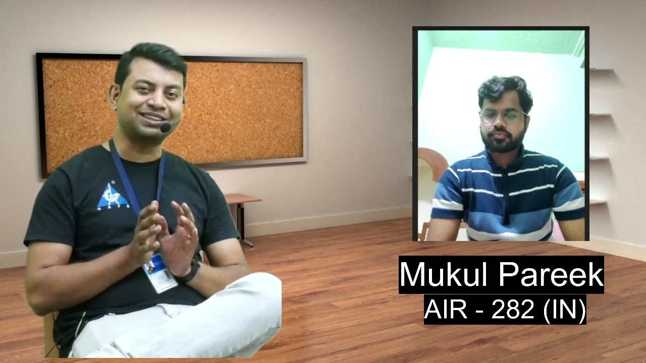 Pressure handling while preparation कैसे करे MUKUL PAREEK AIR-282 (IN) GATE 2022