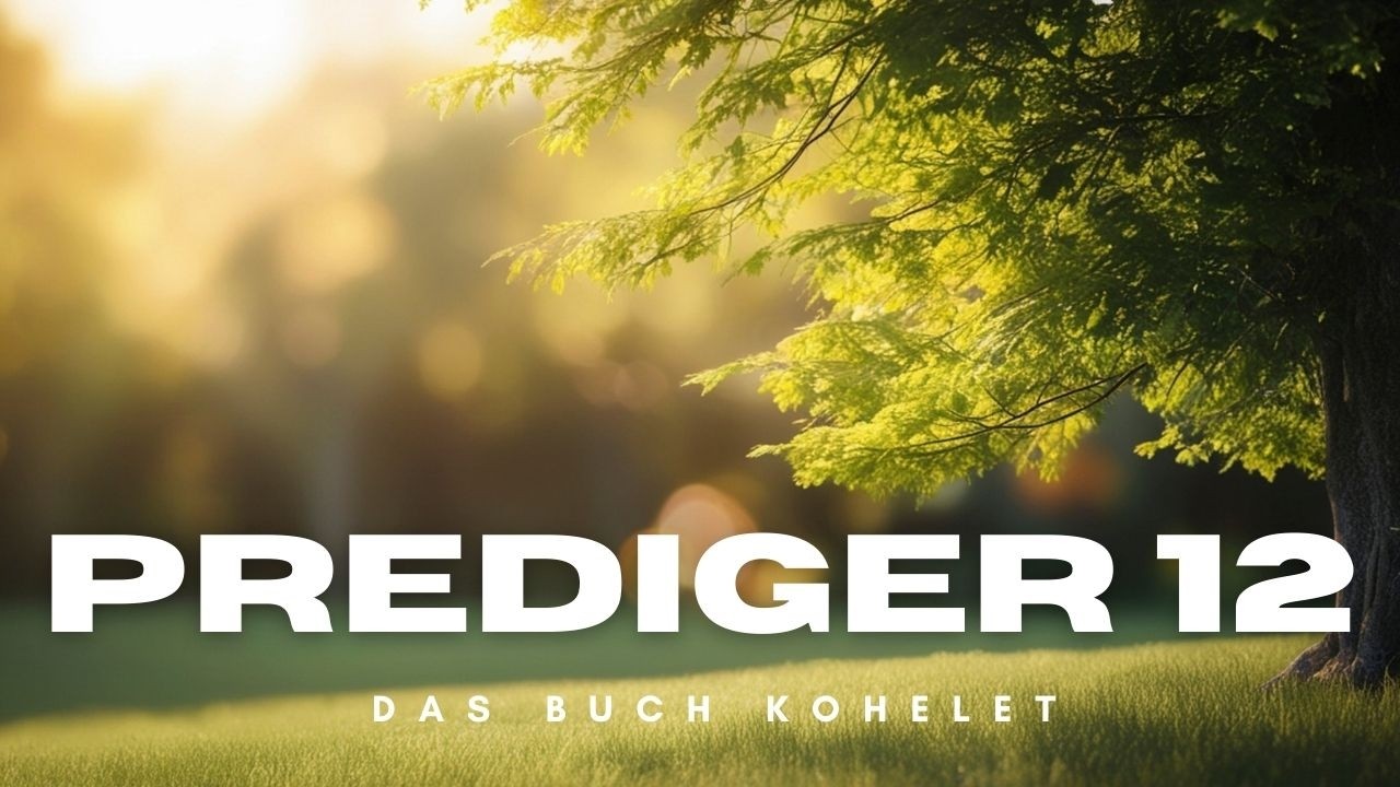 Das Buch Kohelet -  Kapitel 12 - Prediger