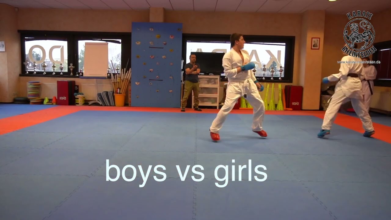 boys vs girls Karate