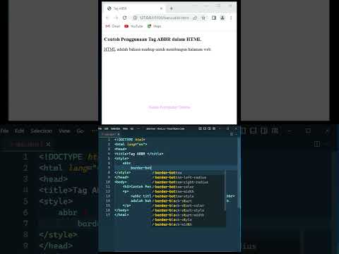 Coding HTML dan