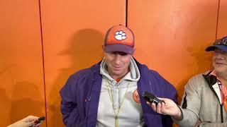 Dabo Swinney on Myles Murphy opt-out, Trenton Simpson out for bowl