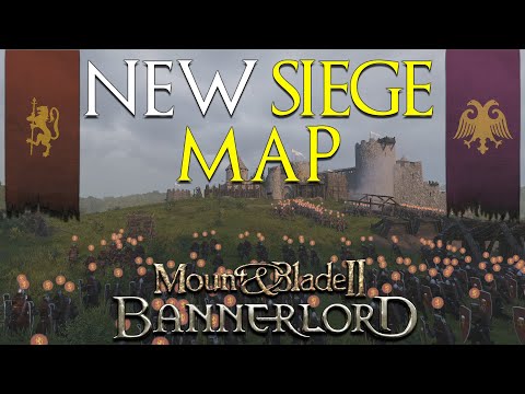 Mount U0026 Blade 2: Bannerlord | NEW SIEGE MAP + UNLIMITED CORPSES | Vlandia VS. Empire