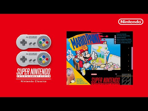 Mario Paint Super NES Nintendo Classics 