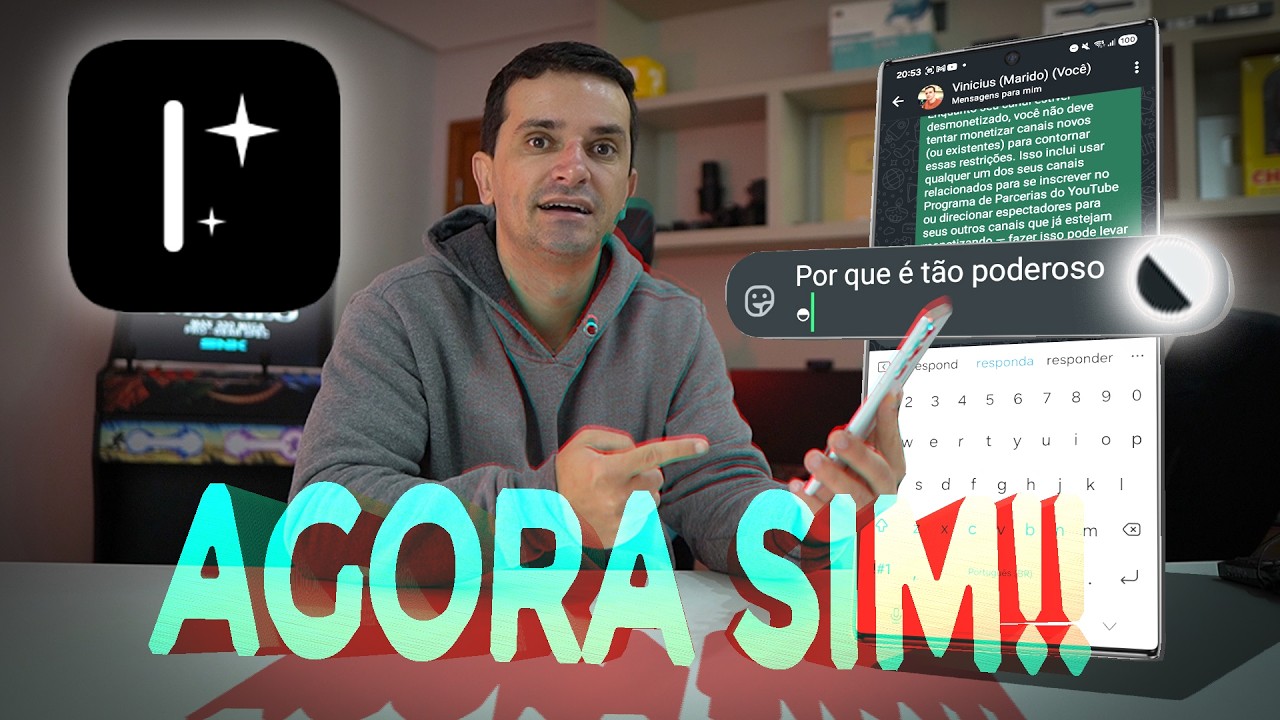 🚀 VOCÊ NÃO VAI ACREDITAR no que ESSE APP FAZ no ANDROID !! ISSO facilita TUDO pra VOCÊ!🤯