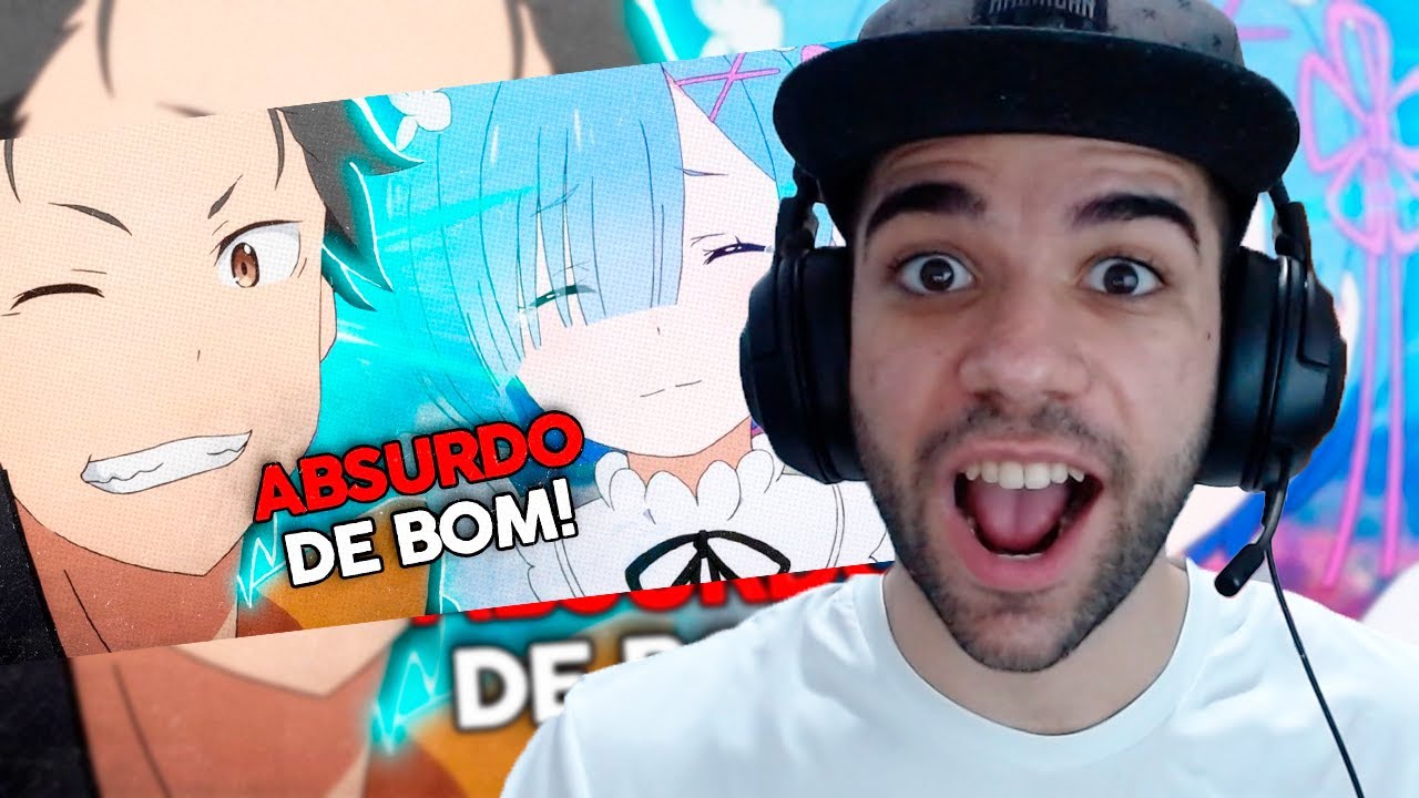 REACT - O ANIME QUE VAI TE SURPREENDER! - CRONOSFERA (RE: ZERO)