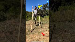Bena Tribe Kids Master Stilt Walking! #ethiopia​ #Benatribe​