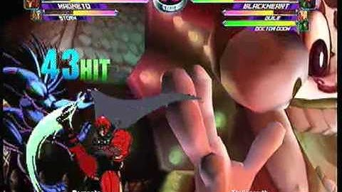 MvC2 Online (360): Brett (MSP) vs ThillyGewth (Gui/Doom/BH) 14 .:7.7.10:.