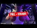 PULL + triceps | Tydzień 1 masowy #trening #plecy #push #motywacja #siłownia #forma #gym #ifbbpro