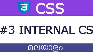 Part 3 | CSS Malayalam Tutorial   | Internal CSS