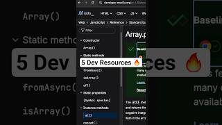 5 Free Websites Every Web Developer Should Bookmark #coding #programming #webdevelopment