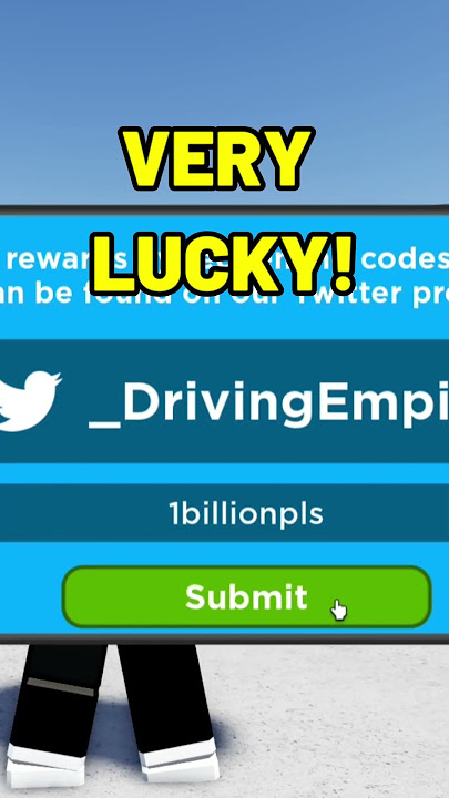 NEW $1 BILLION CODE In Driving Empire! #roblox #robloxgame #car #shorts #drivingempire #freemoney