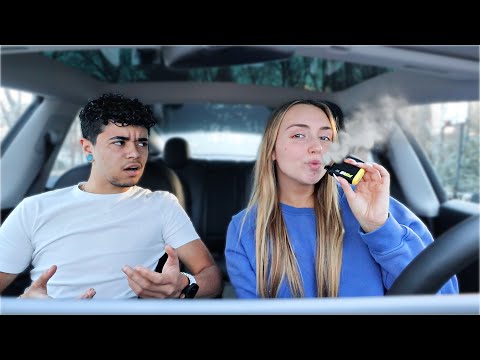 VAPE PRANK ON BOYFRIEND! *BAD IDEA*