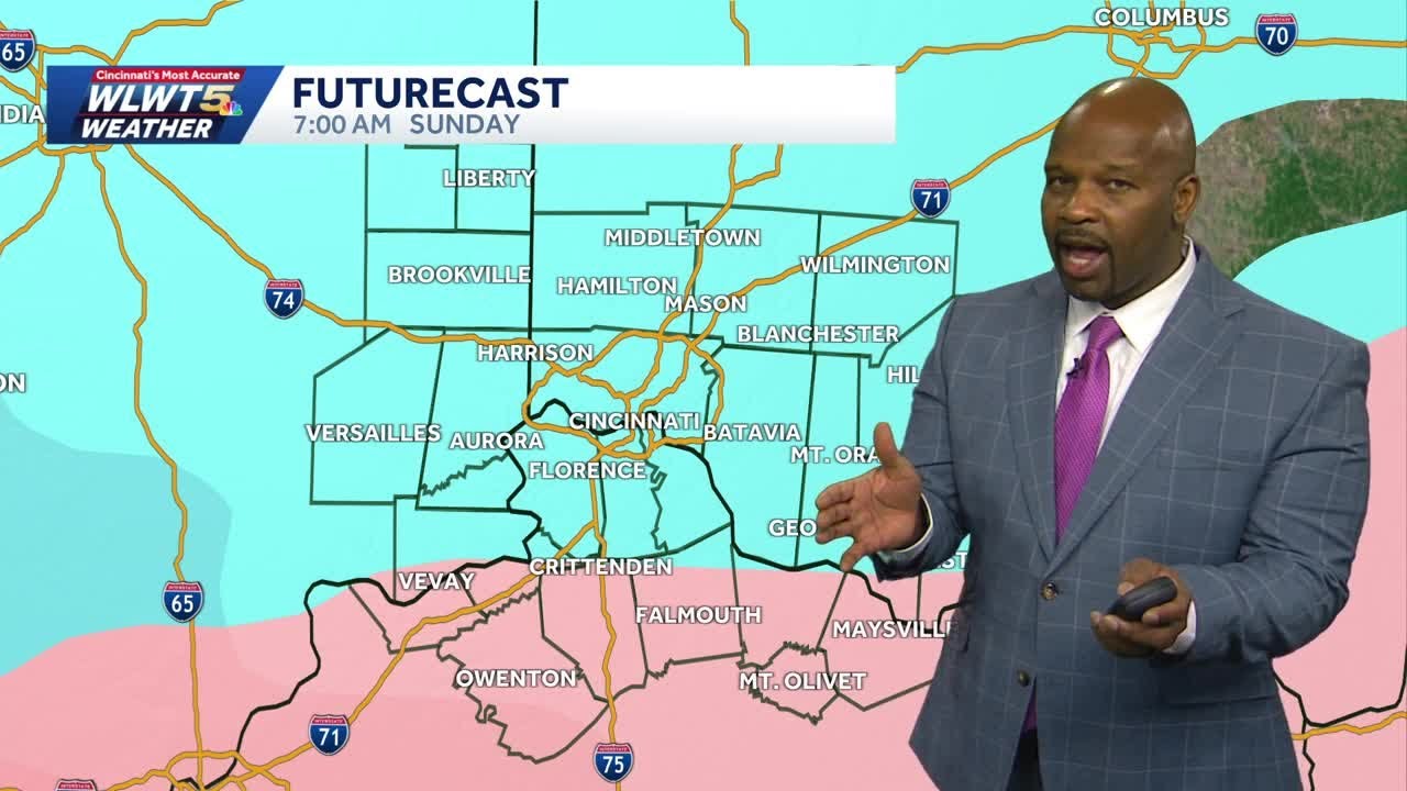 Winter Storm Targets Cincinnati - YouTube