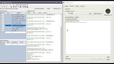 TCP/IP connection over GPRS: How to send data to server using SIM900A Module without port forwarding