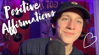 |ASMR| Whispering Positive Affirmations :) 🤍