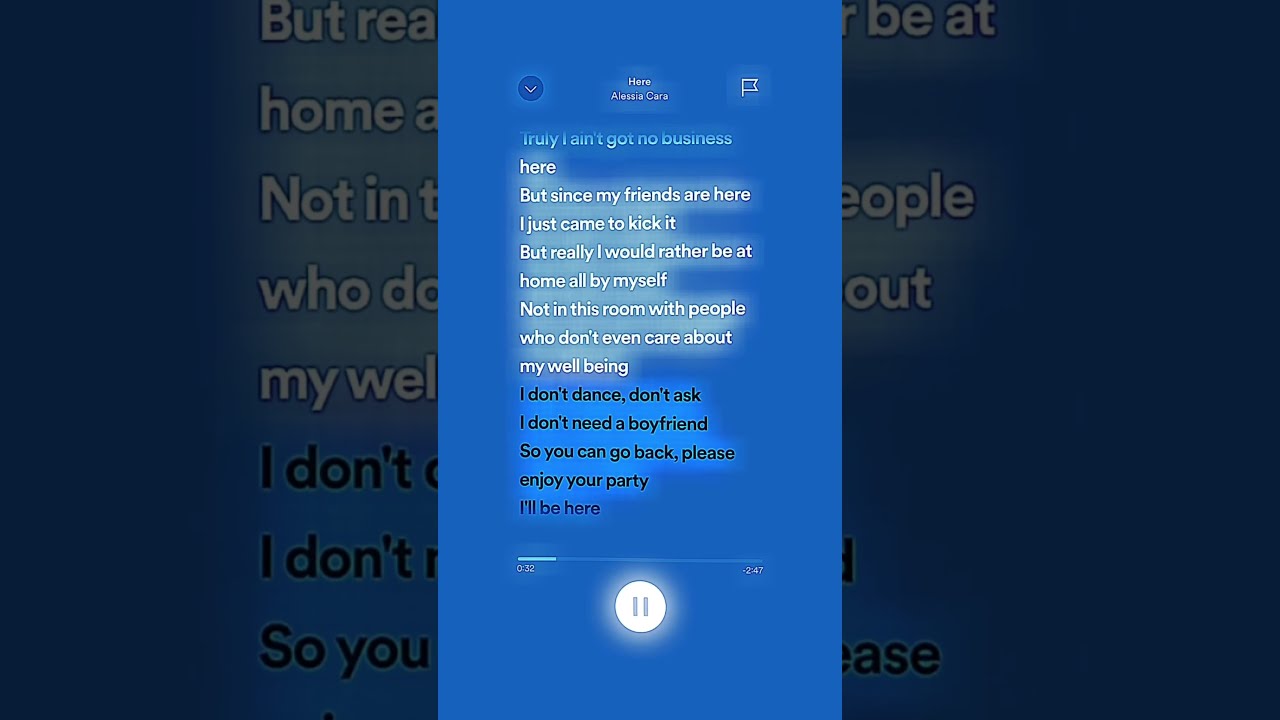 Here I Loved This Song Since 4th Notmysound Spedup Lyrics