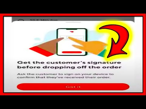 How To Get Rid Of Doordash Signature Requirednull