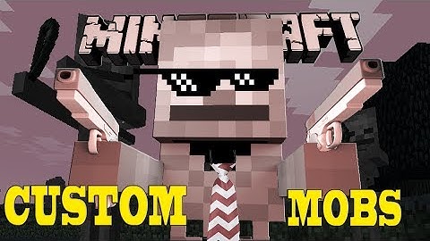 Minecraft CUSTOM NPCS! Mod Showcase