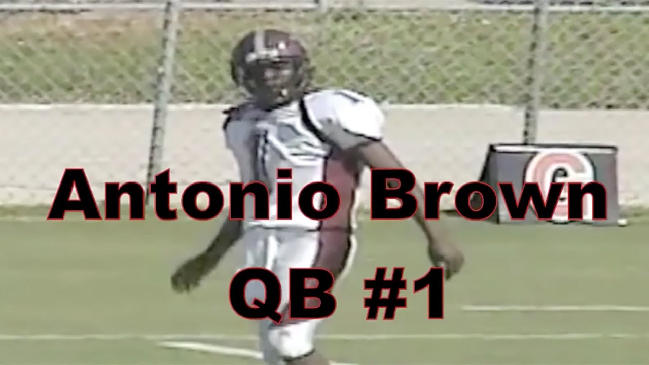 Watch Antonio Brown S High School Highlights Are Ridiculous Watch Antonio Brown S High School Highlights Are Ridiculous