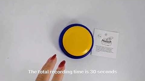 Cover Voice Recorder Talking Button