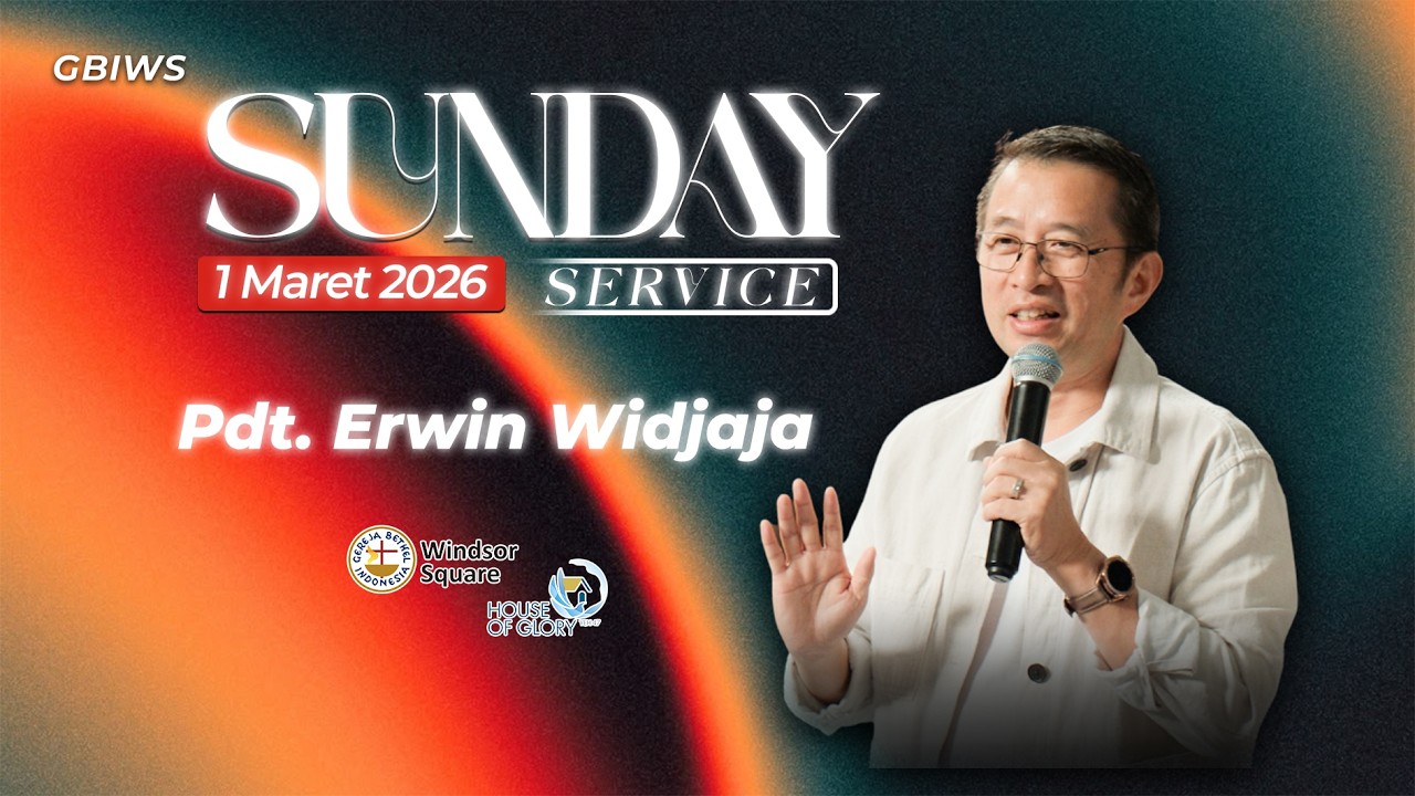 Jangan Rusakkan Minyak & Anggur Pdt. Erwin Widjaja - IR 1 Maret 2026 - H.O.G Main Hall Batam Center