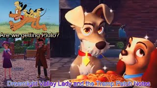 Dreamlight Valley Lady and the Tramp Patch Notes