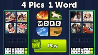 4 Pics 1 Word Daily Puzzle Answers February 24, 2026