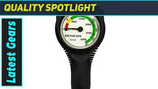 Genesis Scuba Mini Analog Pressure Gauge: Your Essential Compact Dive Buddy!