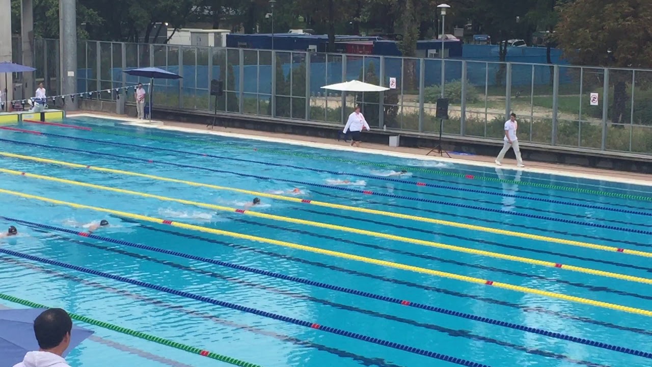 50 meter breaststroke FINA Masters 2017 Budapest