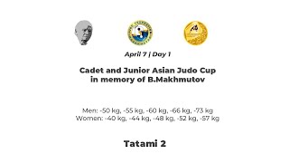 Cadet and Junior Asian Judo Cup in memory of B.Makhmutov||Day1- FINAL BLOCK: Tatami2
