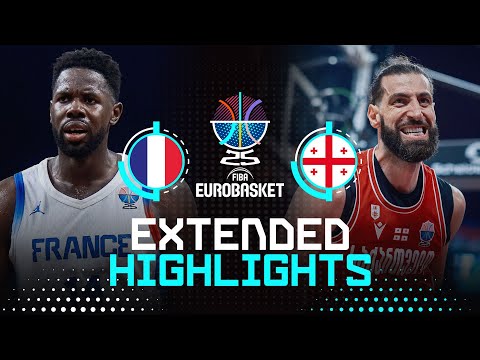 France 🇫🇷 vs Georgia 🇬🇪 | Extended Highlights | FIBA EuroBasket 2025