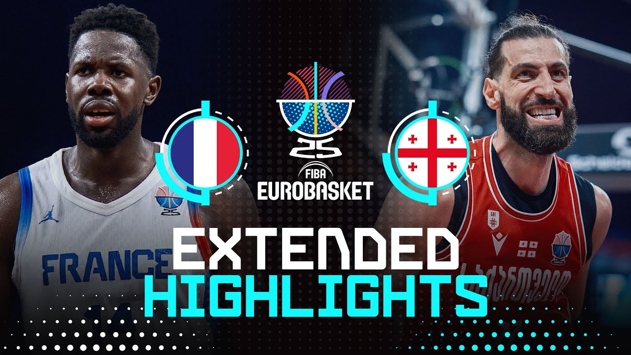 France 🇫🇷 vs Georgia 🇬🇪 | Extended Highlights | FIBA EuroBasket 2025