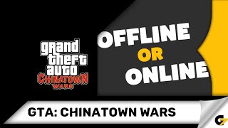GTA: Chinatown Wars game offline or online ? screenshot 1