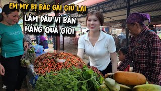 Em Mỷ Chăm Chỉ Giúp Bác Hái Ớt-Rau Mang Đi Chợ Phiên Bán, Bất Ngờ Bị Bác Giữ Lại Làm Dâu | Em Mỷ TV