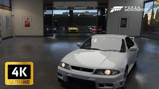 Forza Motorsport | Nissan Skyline GT-R 4K | Midrand South Africa | Storm Night Time Racing | 6900XT