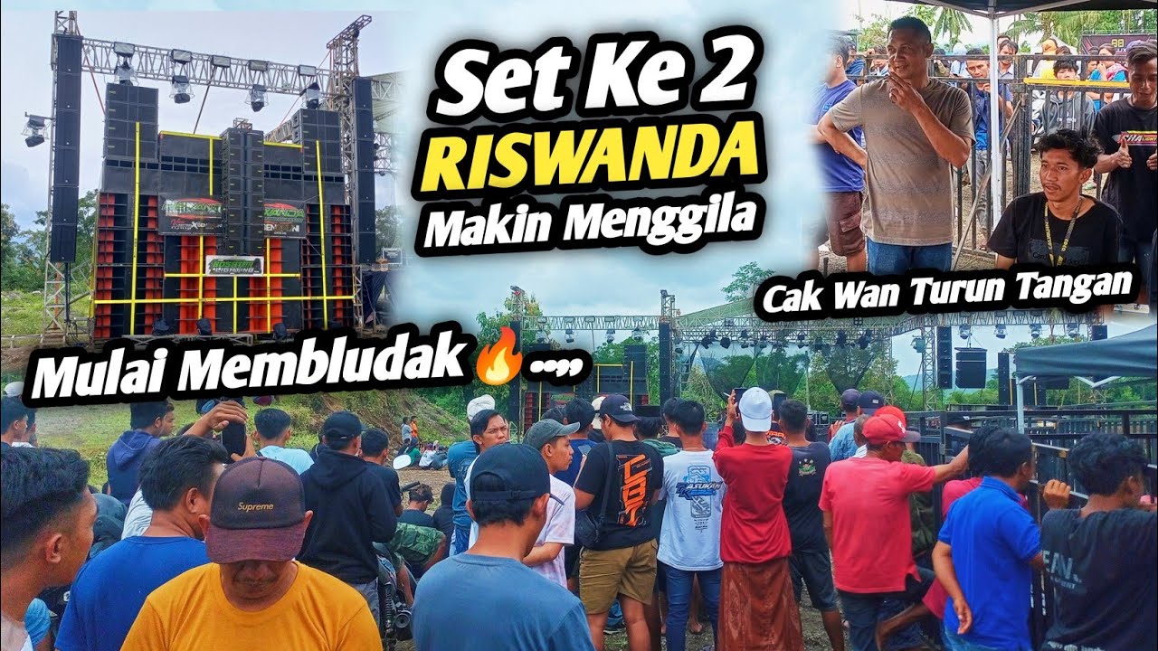Ampuh🔥 Set ke 2 RISWANDA lebih membabi buta cak Wan e dewe sampai turun tangan dampingi anaknya