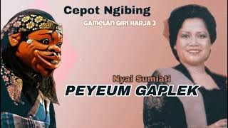 Peyeum gaplek - nyai sumiati cepot ngibing  gamelan giri harja 3