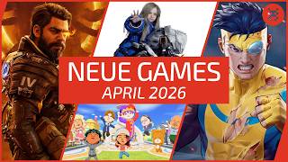 Neue SPIELE im APRIL für PS5, Xbox Series X, Nintendo Switch 2 & PC