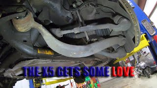 BMW X5 LOWER CONTROL ARM REPLACEMENT.