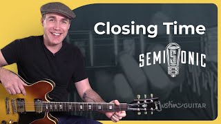 Closing Time By Semisonic Easy Guitar