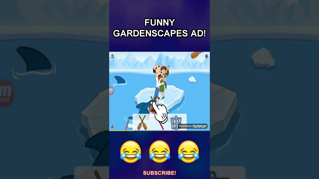 Gardenscapes FUNNY 😂 Ad Game 2021 - Most Viewed - 