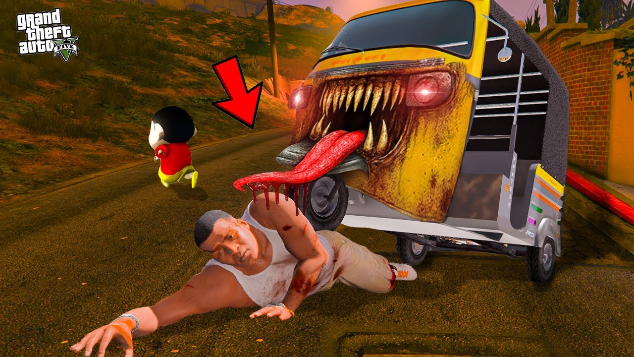 Franklin Found Cursed Auto in GTA 5 !
