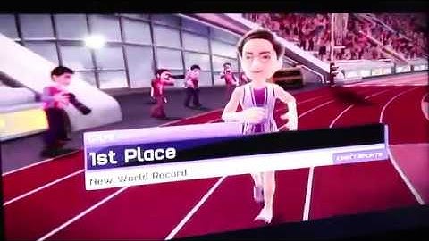 Kinect Sports: Sprint 1st Place - New World Record