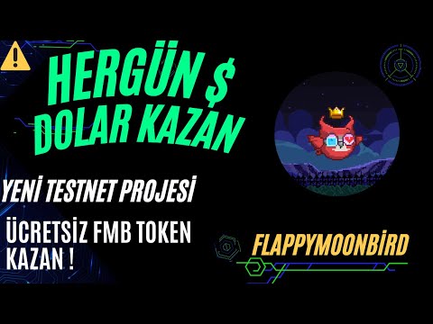 FlappyMoonBird Testnet !! Ücretsiz Fmb Token Kazan Dev Proje Binlerce Dolar Kazan ! #kripto #testnet