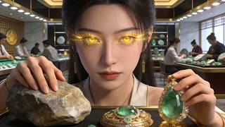 A woman awakens Golden Eyes, finding treasures and authenticating antiques easily.