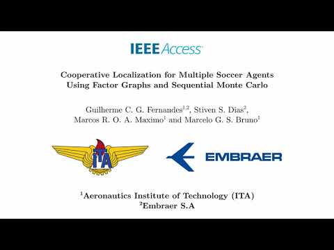 Cooperative Localization for Multiple Soccer Agents Using Factor Graphs and Sequential Monte Carlo